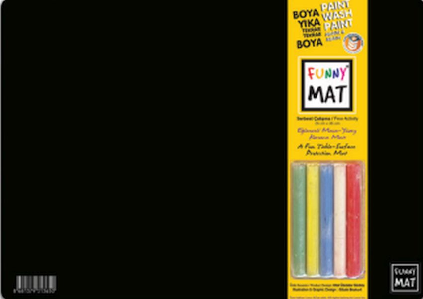 Funny Mat Black (Tebeşirli) Serbest Çalışma 25X35Cm Funny Mat Black (Tebeşirli) Serbest Çalışma 25X35Cm