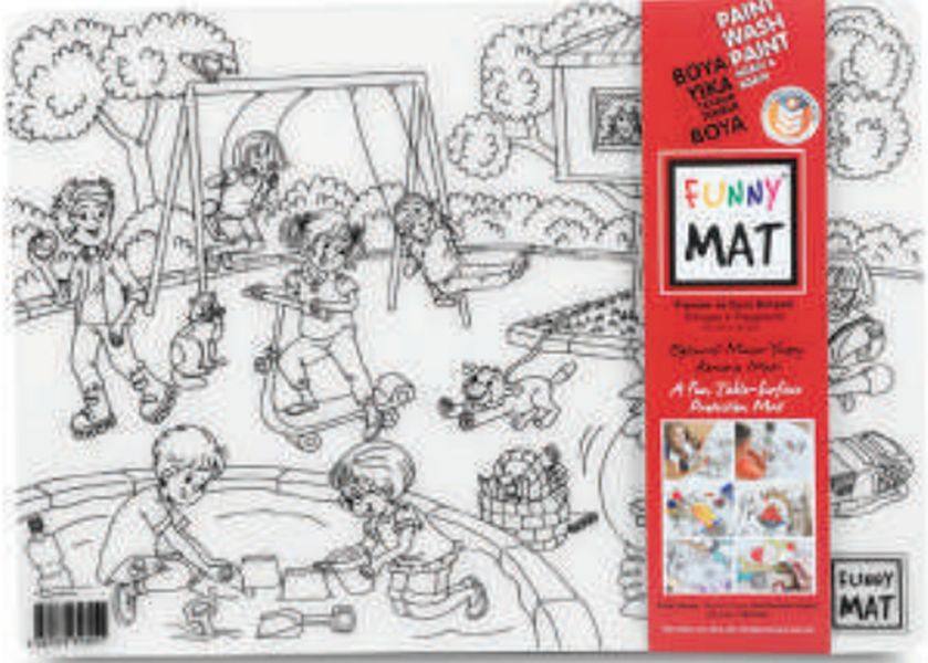 Funny Mat - Prenses Ve Oyun Bahçesi 25 X 35 Cm Funny Mat - Prenses Ve Oyun Bahçesi 25 X 35 Cm
