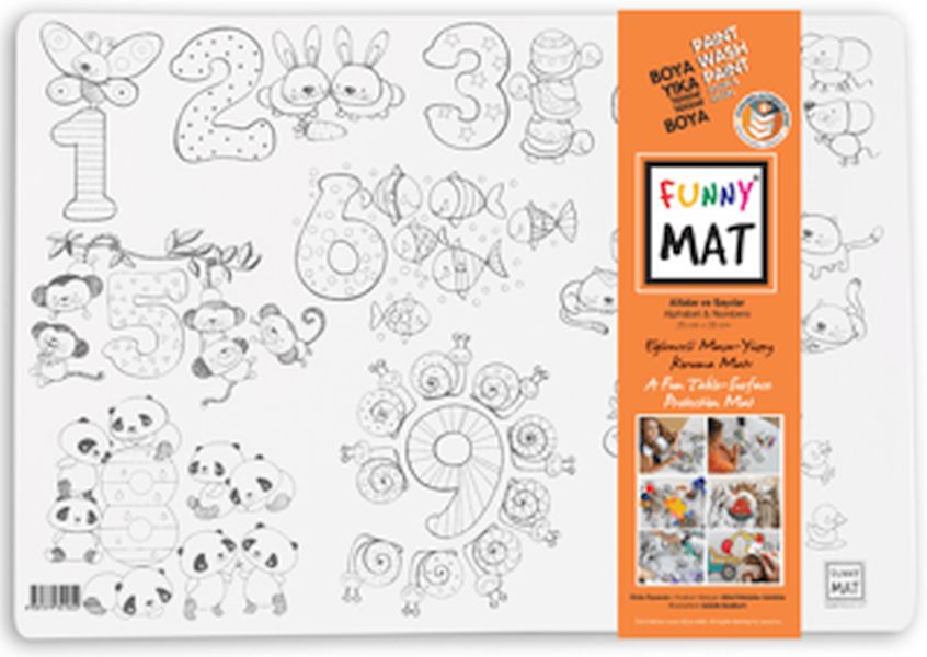 Funny Mat Farm Çiftlik & Derin Deniz 25X35 Funny Mat Farm Çiftlik & Derin Deniz 25X35