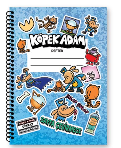 Köpek Adam Kareli Defter-4 Köpek Adam Kareli Defter-4