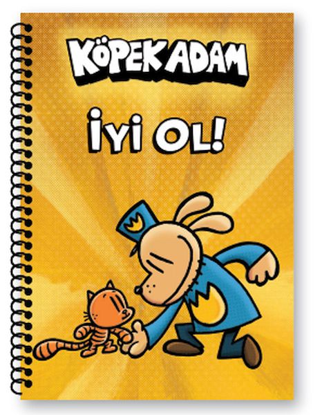 Köpek Adam Kareli Defter-3 İyi Ol Köpek Adam Kareli Defter-3 İyi Ol