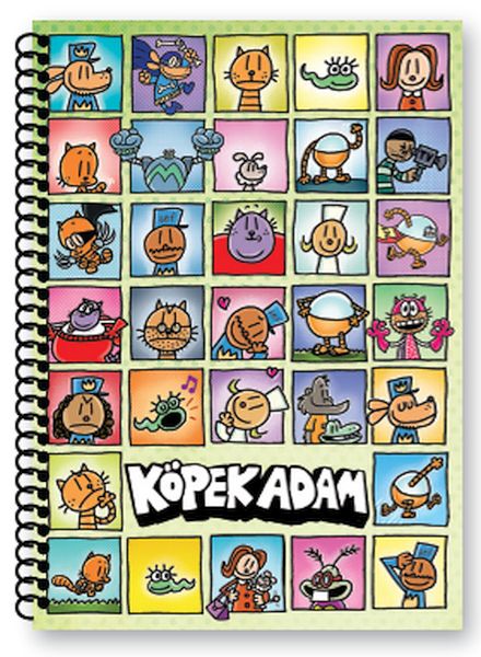 Köpek Adam Çizgili Defter-4 Köpek Adam Çizgili Defter-4