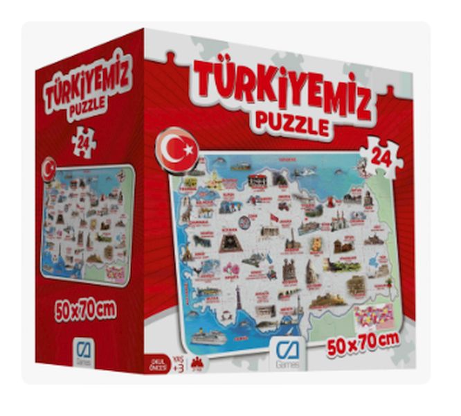 Türkiyemiz Yer Puzzle Türkiyemiz Yer Puzzle