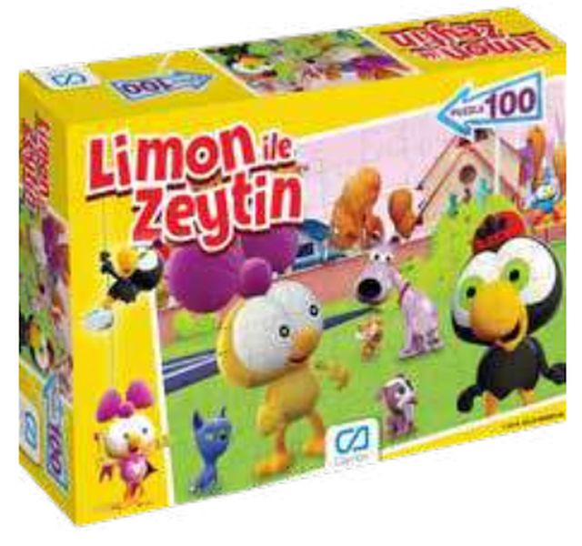 Limon İle Zeytin Puzzle 100 Limon İle Zeytin Puzzle 100