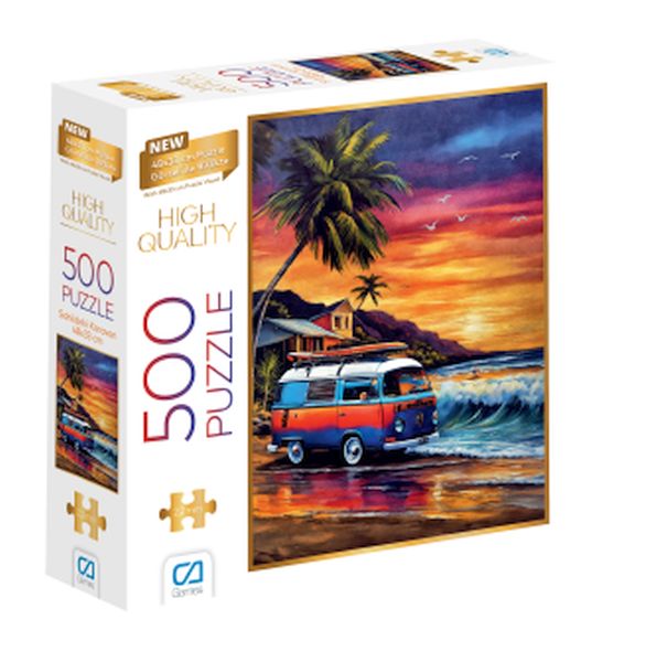 Sahildeki Karavan Puzzle 500 Sahildeki Karavan Puzzle 500