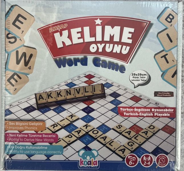 Kelime Oyunu-(Ahşap) Kelime Oyunu-(Ahşap)
