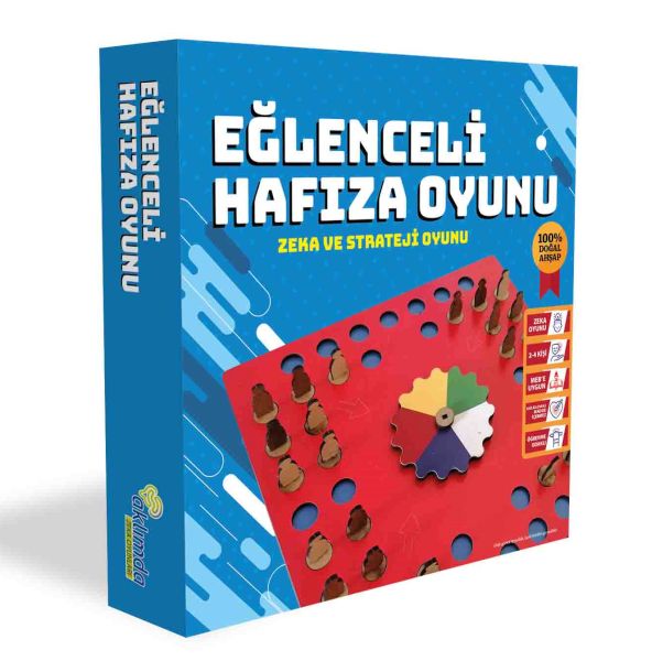 Eğlenceli Hafıza Oyunu (Ahşap) Eğlenceli Hafıza Oyunu (Ahşap)