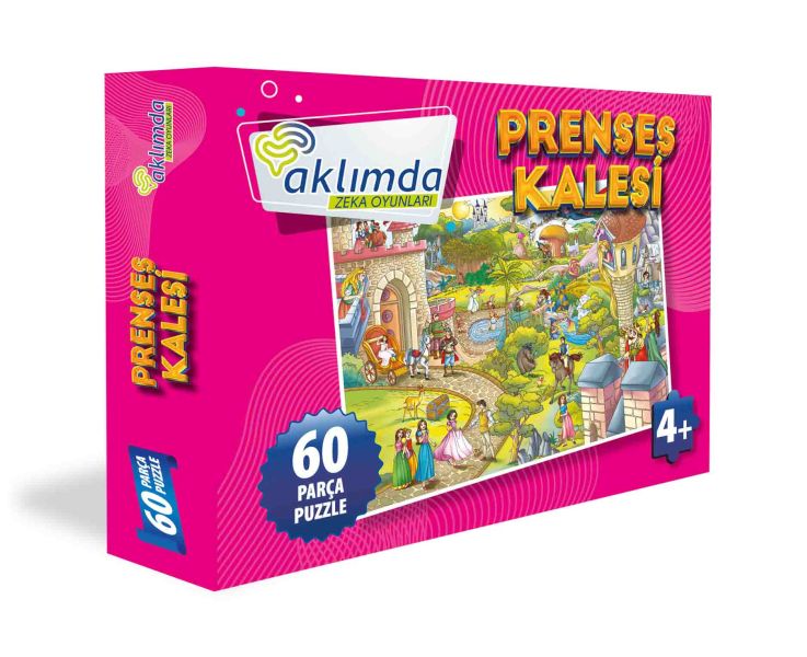 60 Parça Puzzle Prenses Kalesi 60 Parça Puzzle Prenses Kalesi