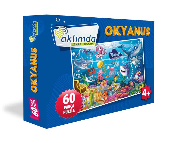 60 Parça Puzzle Okyanus 60 Parça Puzzle Okyanus