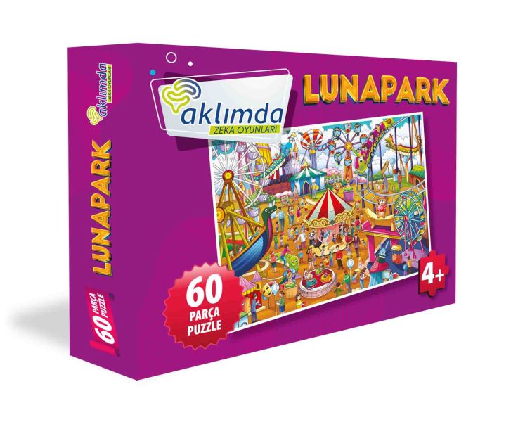 60 Parça Puzzle Lunapark 60 Parça Puzzle Lunapark