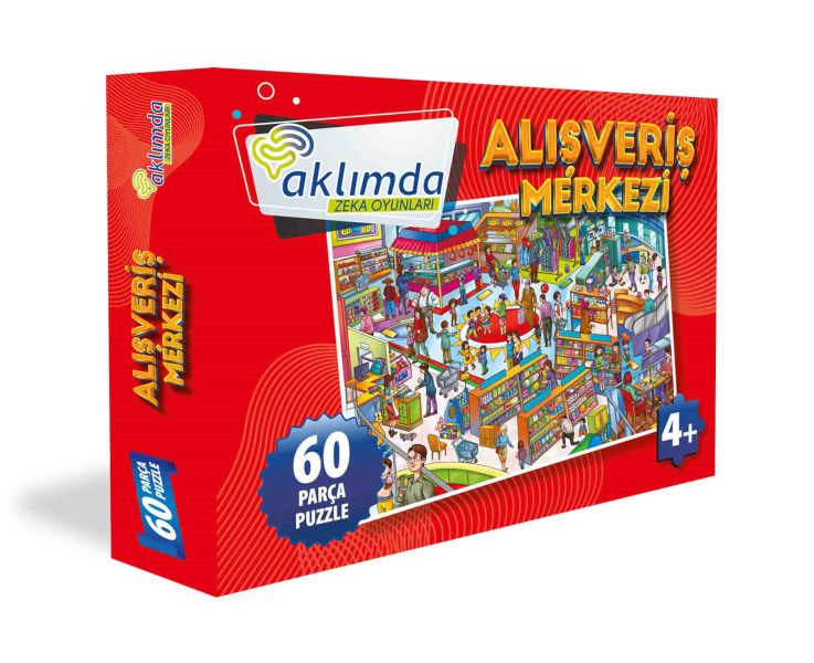 60 Parça Puzzle Alışveriş Merkezi 60 Parça Puzzle Alışveriş Merkezi