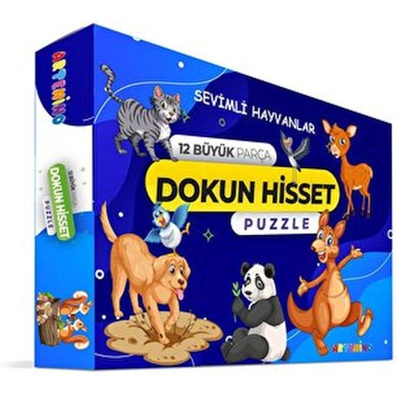Sevimli Hayvanlar - Dokun Ve Hisset Puzzle Sevimli Hayvanlar - Dokun Ve Hisset Puzzle