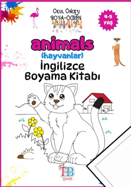 Animals (Hayvanlar)Boyama Kitabı Animals (Hayvanlar)Boyama Kitabı