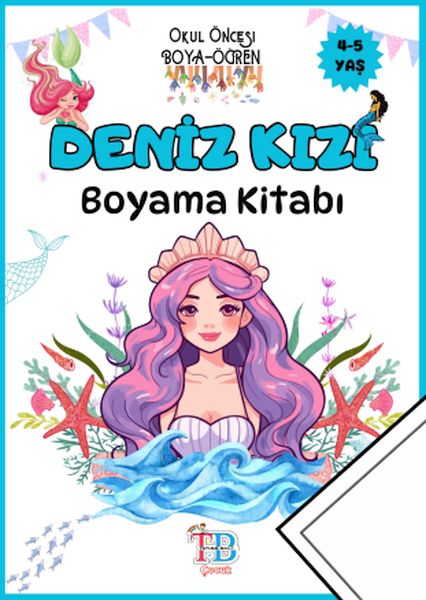 Denizkızı Boyama Kitabı Denizkızı Boyama Kitabı