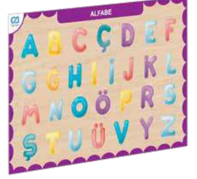 Ahşap Alfabe Eğitici Set Ahşap Alfabe Eğitici Set