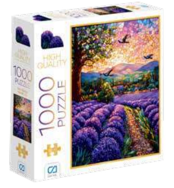 Mor Bahçe Puzzle 1000 Mor Bahçe Puzzle 1000