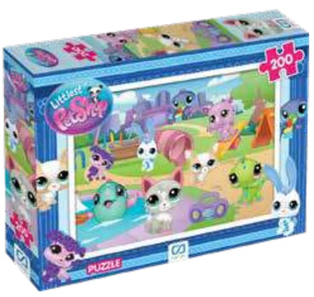 Lıttlest Pet Shop Puzzle 200 Lıttlest Pet Shop Puzzle 200