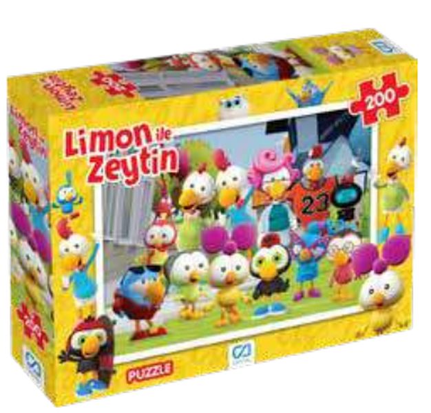 Limon İle Zeytin Puzzle 200 Limon İle Zeytin Puzzle 200