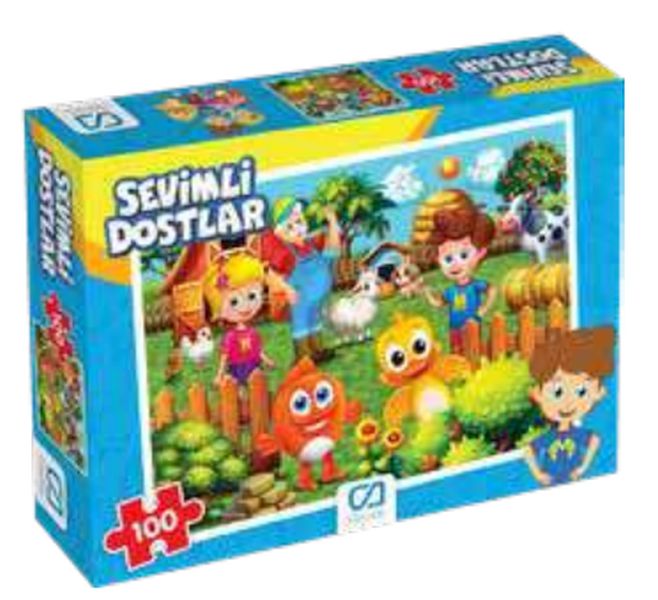 Sevimli Dostlar Puzzle 100 Sevimli Dostlar Puzzle 100