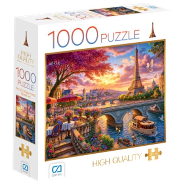 Paris'Te Akşamüstü Puzzle 1000 Paris'Te Akşamüstü Puzzle 1000