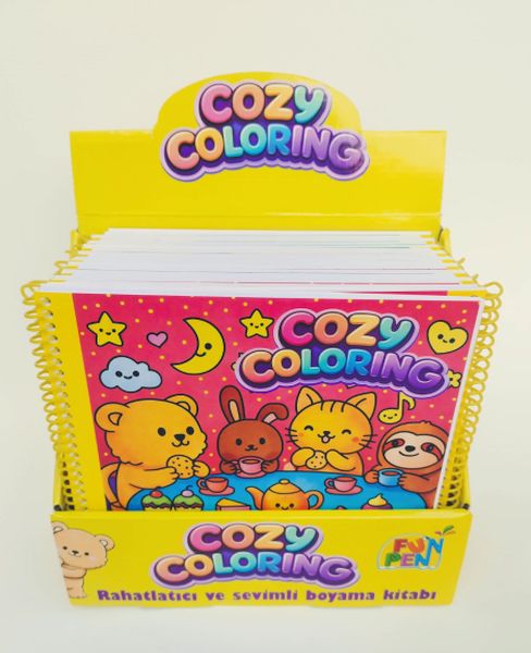 Cozy Coloring Boyama Kitabı (20 Çeşit) Cozy Coloring Boyama Kitabı (20 Çeşit)