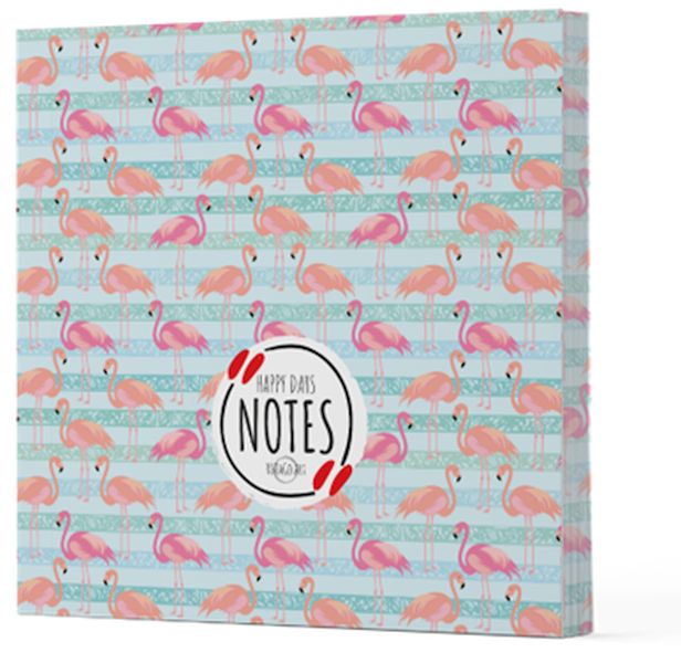 Flamingo 1 - Çizgisiz Yan Boyamalı Defter Flamingo 1 - Çizgisiz Yan Boyamalı Defter