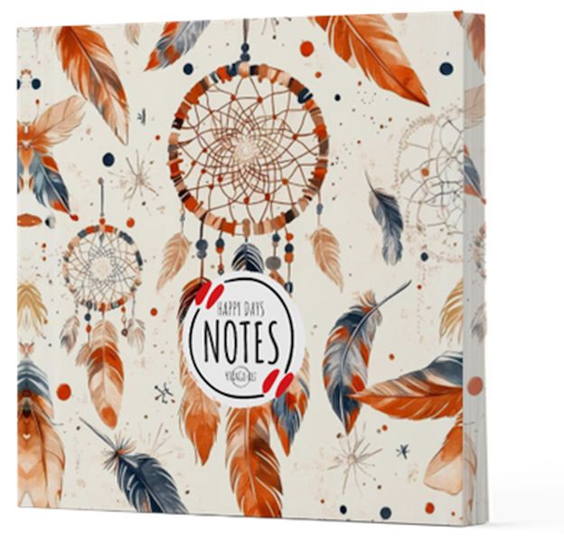 Tüy 5 - Çizgisiz Yan Boyamalı Defter Tüy 5 - Çizgisiz Yan Boyamalı Defter