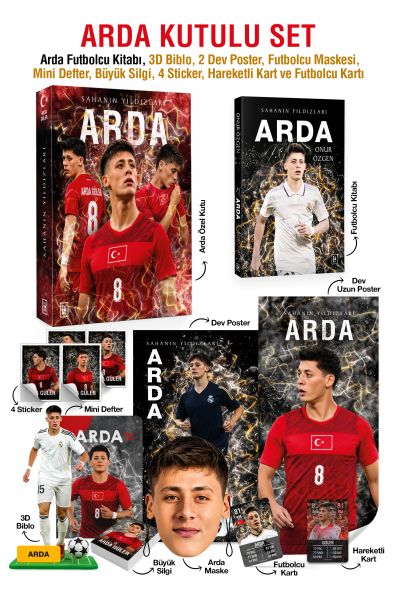 Arda Özel Kutulu Set – Sahanın Yıldızları Arda Özel Kutulu Set – Sahanın Yıldızları