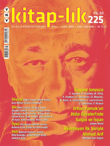 Kitap-lık Sayı 225 Eugène Ionesco Tiyatrosu Kitap-lık Sayı 225 Eugène Ionesco Tiyatrosu