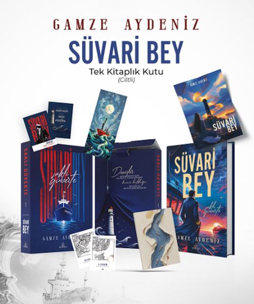 Süvari Bey 1 Saklı Güverte – Tek Kitaplık Kutu Süvari Bey 1 Saklı Güverte – Tek Kitaplık Kutu