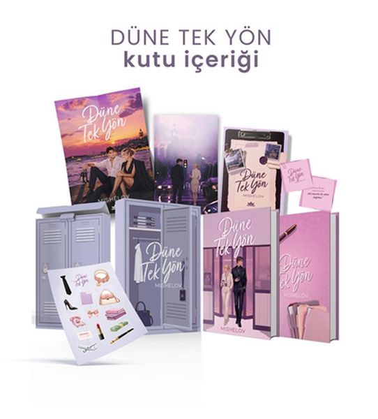 Düş Serisi 3 Düne Tek Yön –Tek Kitaplık Kutu Düş Serisi 3 Düne Tek Yön –Tek Kitaplık Kutu