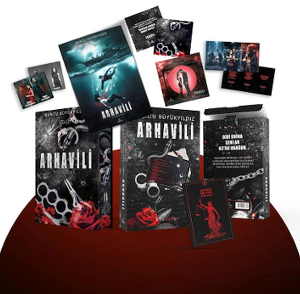 Arhavili 2 Bozboran –  Tek Kitaplık Kutu Yan  Boyamalı