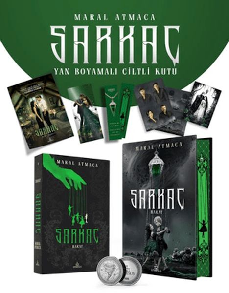 Sarkaç 4 Haraf - Tek Kitaplık Kutu Yan Boyamalı (Ciltli)
