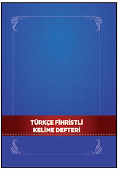 Türkçe Fihristli Kelime Defteri Türkçe Fihristli Kelime Defteri