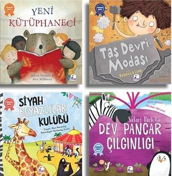 Set 2 Pedagog Onaylı Hikayeler-4 Kitap Takım Set 2 Pedagog Onaylı Hikayeler-4 Kitap Takım