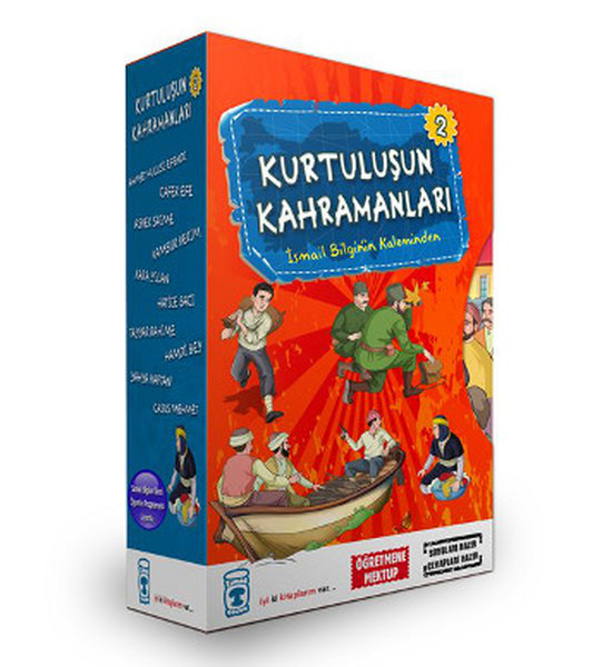 Kurtuluşun Kahramanları Seti 2 (10 Kitap Takım) Kurtuluşun Kahramanları Seti 2 (10 Kitap Takım)