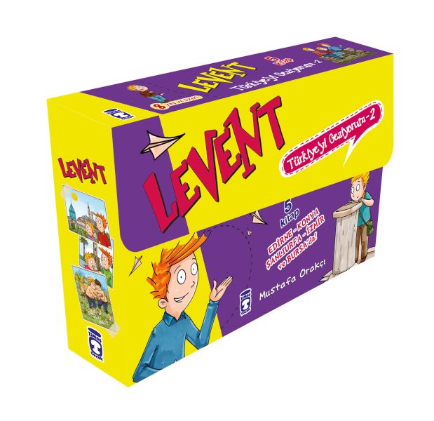 Levent Türkiye'yi Geziyorum - 2 (5 Kitap Takım) Levent Türkiye'yi Geziyorum - 2 (5 Kitap Takım)
