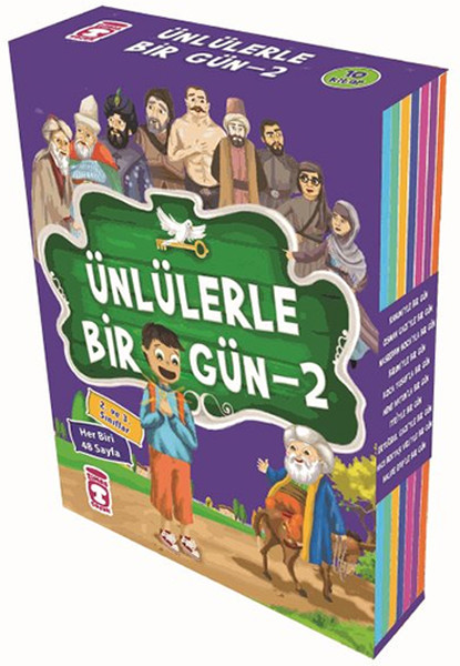 Ünlülerle Bir Gün 2 Seti - 10 Kitap Takım Ünlülerle Bir Gün 2 Seti - 10 Kitap Takım