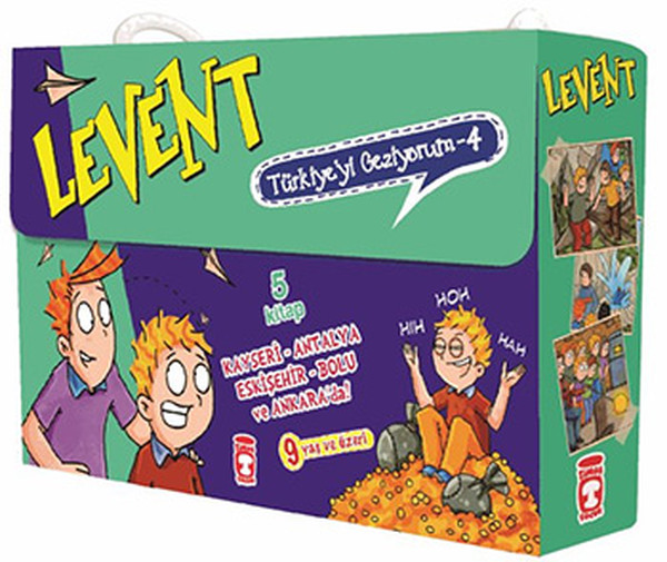 Levent Türkiye'yi Geziyorum - 4 (5 Kitap Takım) Levent Türkiye'yi Geziyorum - 4 (5 Kitap Takım)