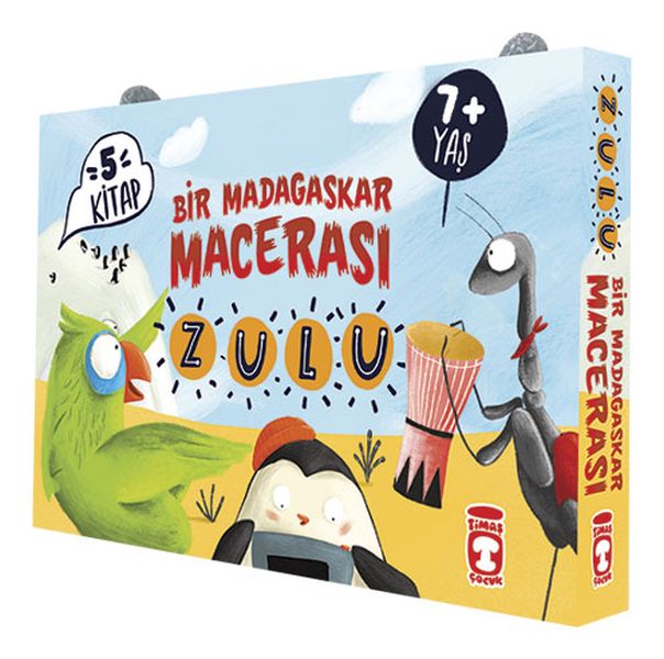 Zulu ile Bir Madagaskar Macerası - Set (5 Kitap Takım) Zulu ile Bir Madagaskar Macerası - Set (5 Kitap Takım)