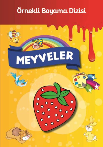 Örnekli Boyama - Meyveler Örnekli Boyama - Meyveler