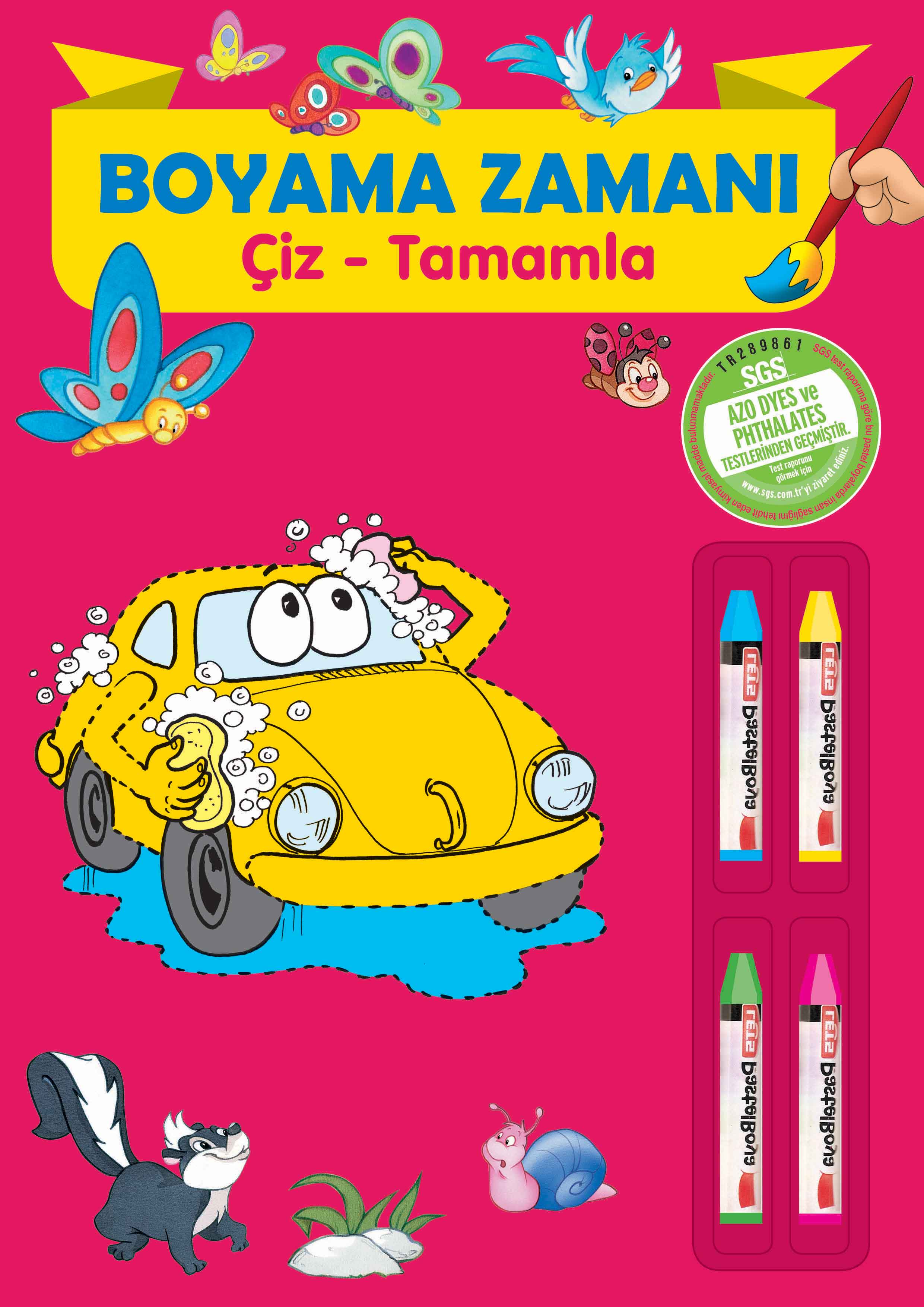 Boyama Zamanı Çiz - Tamamla