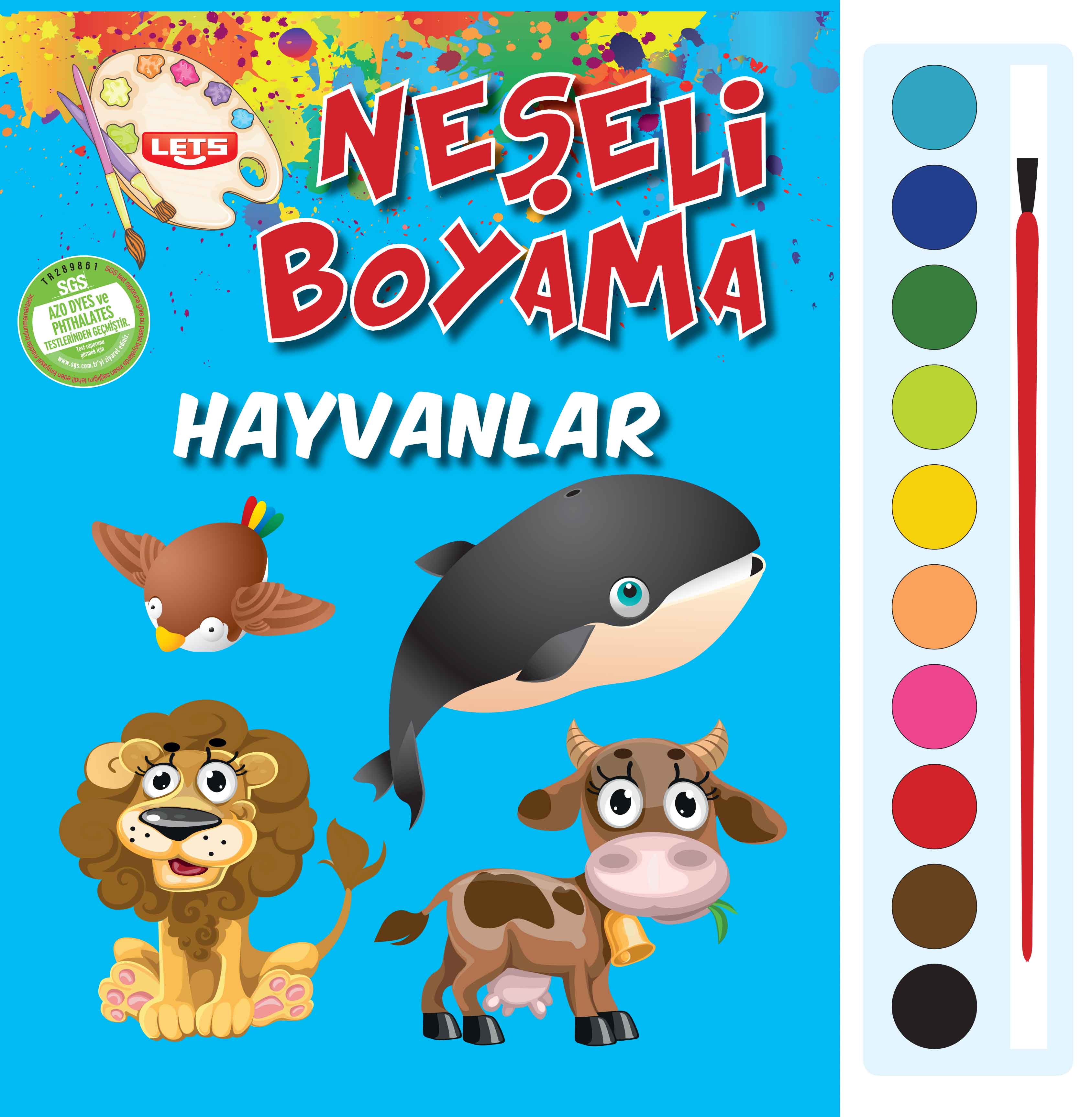 Neşeli Boyama - Hayvanlar Neşeli Boyama - Hayvanlar