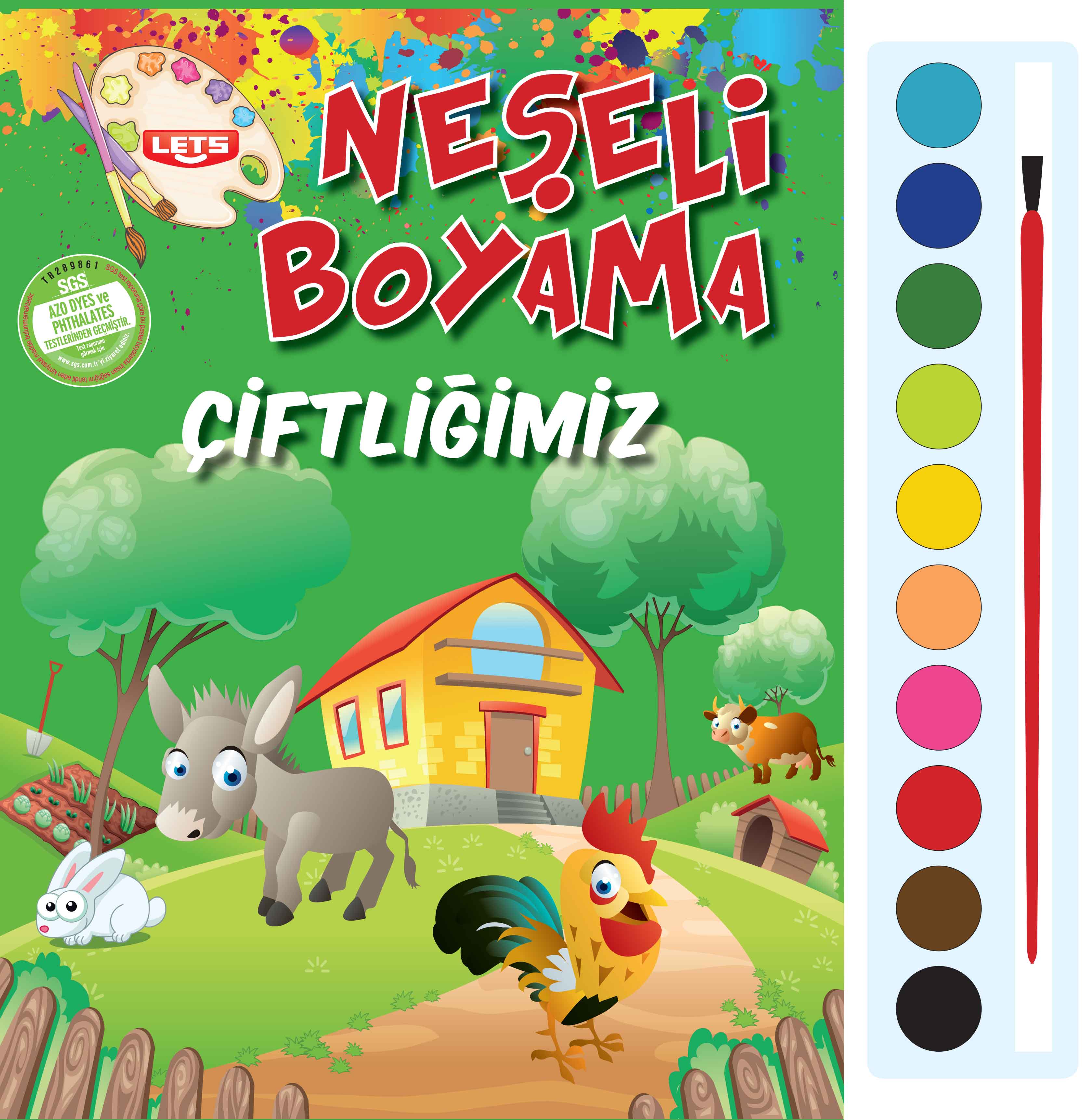 Neşeli Boyama - Çiftliğimiz Neşeli Boyama - Çiftliğimiz