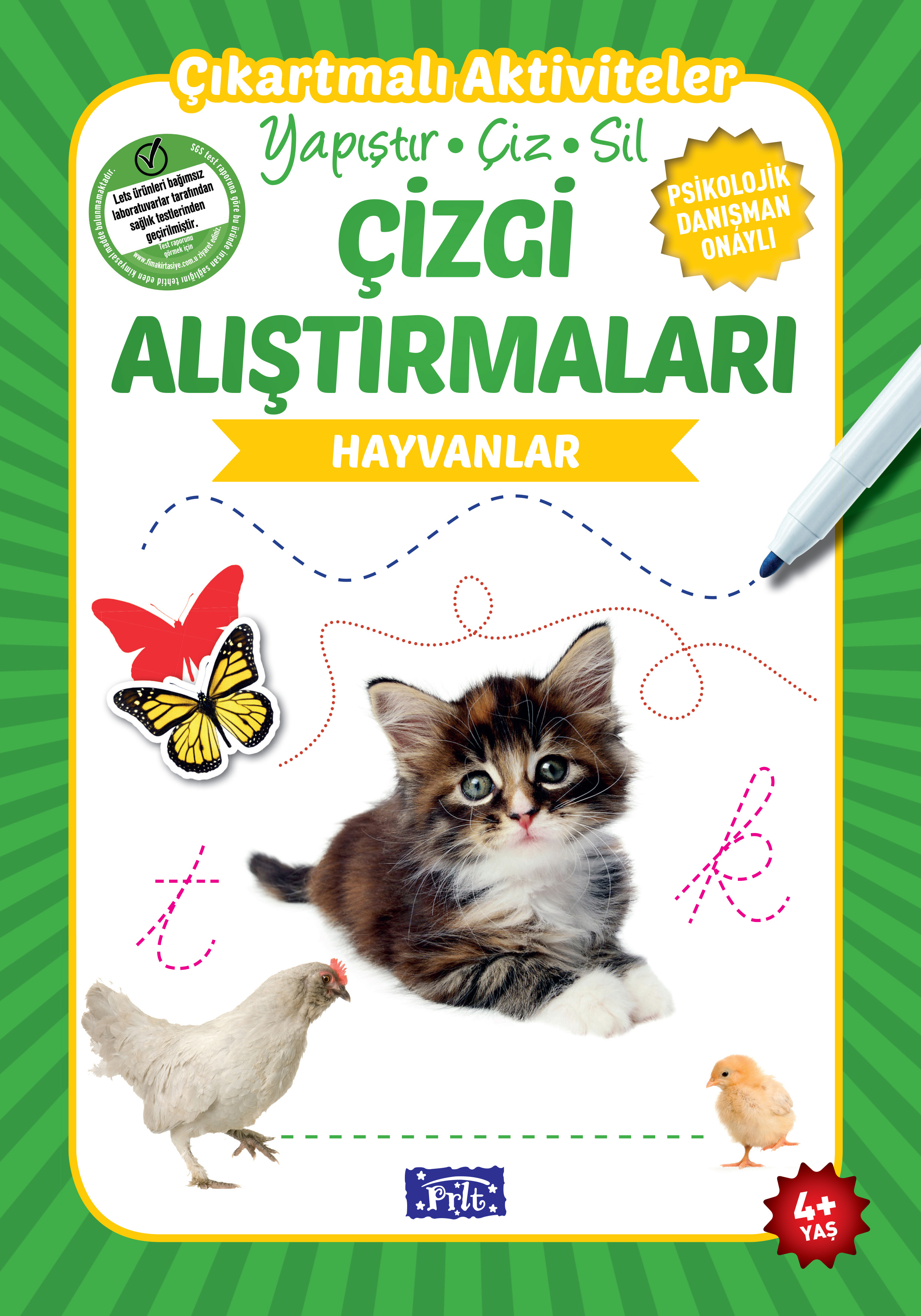 Hayvanlar - Çizgi Alıştırmaları Hayvanlar - Çizgi Alıştırmaları