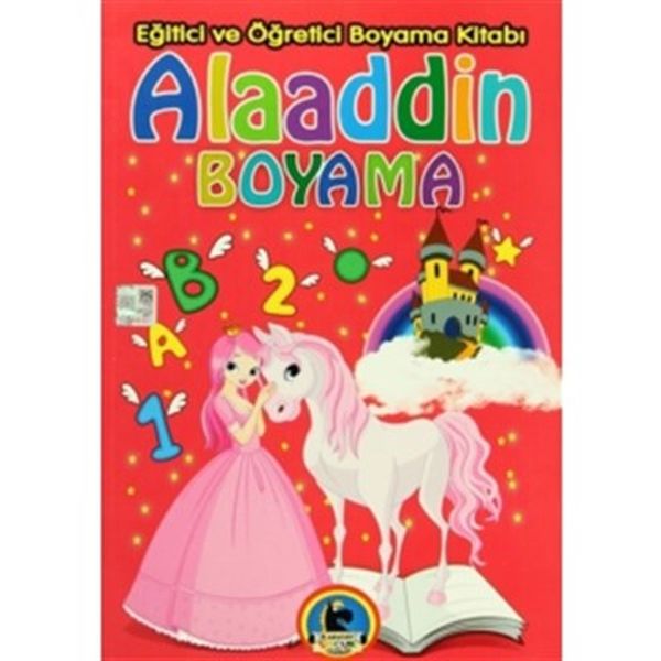 Alaaddin Boyama - Eğitici ve Öğretici Boyama Kitabı Alaaddin Boyama - Eğitici ve Öğretici Boyama Kitabı
