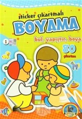 Sticker Çıkartmalı Boyama (6 Kitap Takım) Sticker Çıkartmalı Boyama (6 Kitap Takım)