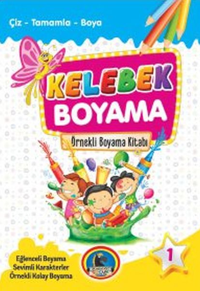Kelebek Boyama Kitabı (8 Kitap Takım) Kelebek Boyama Kitabı (8 Kitap Takım)