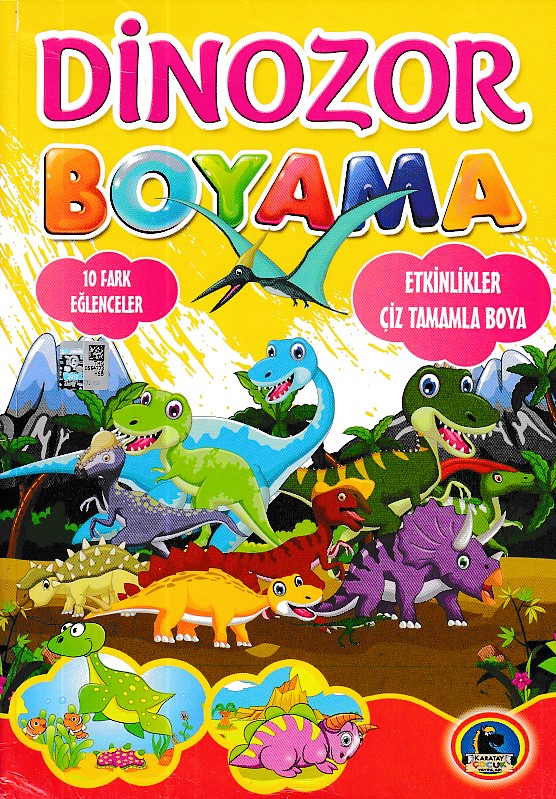 Dinozor Boyama Dinozor Boyama