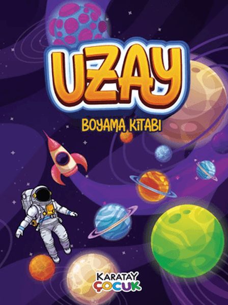 Uzay Boyama Kitabı Uzay Boyama Kitabı